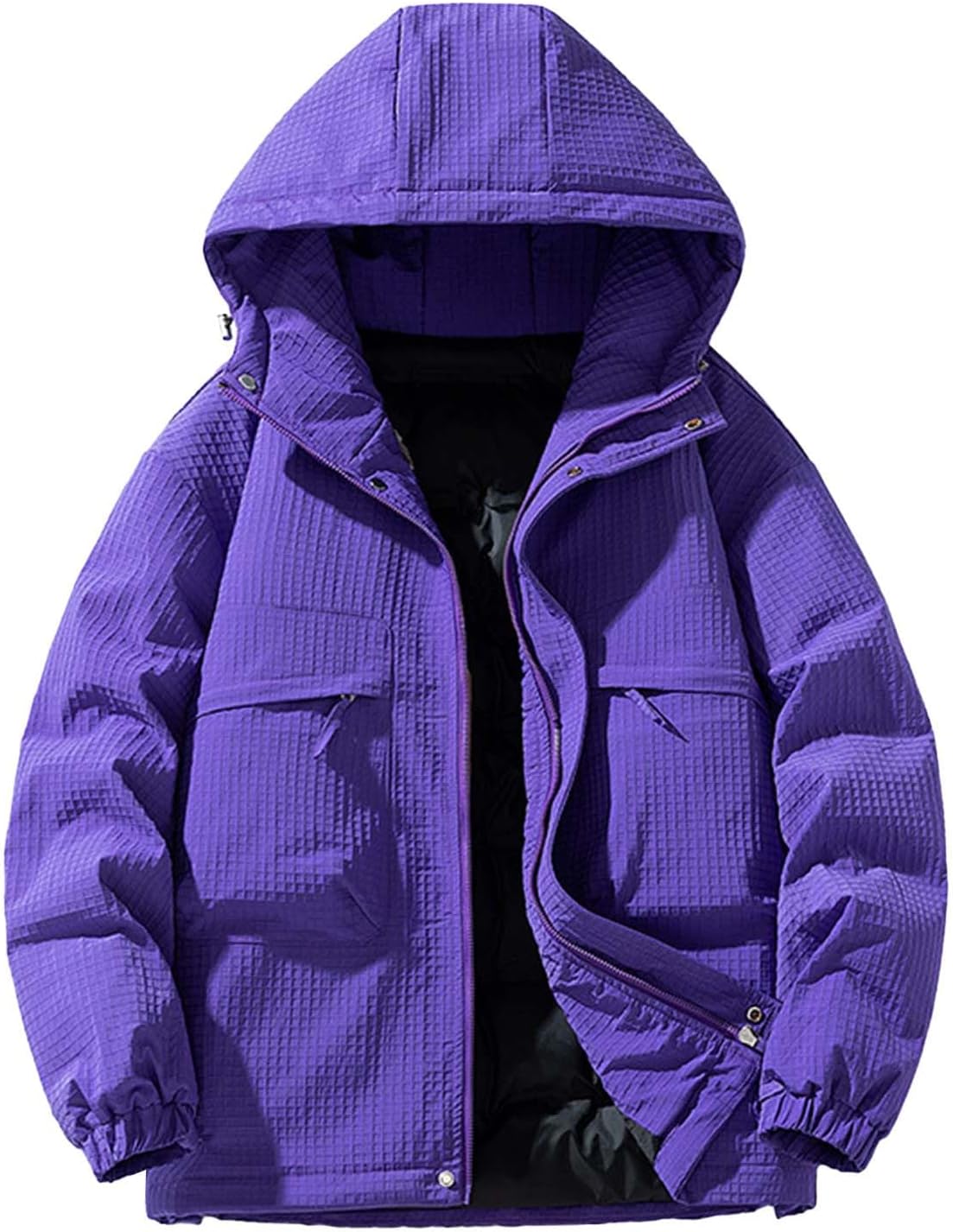 ジャケット・アウター UTILITY HOODED JACKET LIGHT PURPLE M UTILITY HOODED JACKET LIGHT PURPLE M
